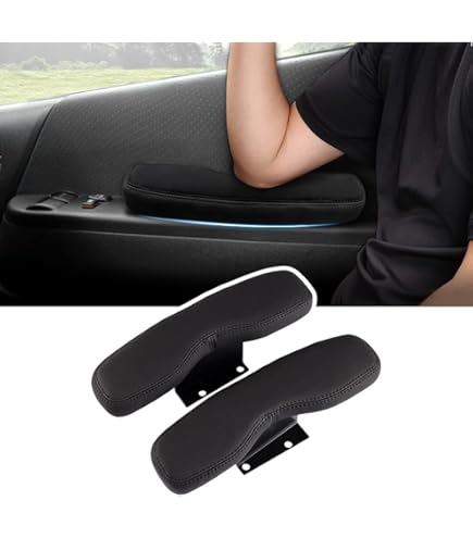 Amazon.co.jp: 国産品【ブラックレザー】肘にジャストの高さ約12cm